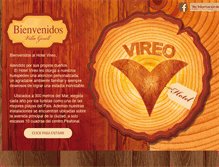 Tablet Screenshot of hotelvireo.com
